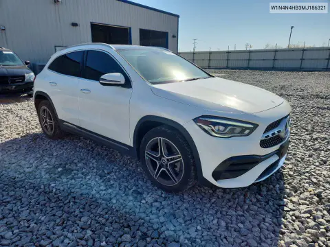 2021 Mercedes-Benz Gla 250 4Matic VIN W1N4N4HB3MJ186321 фото 4