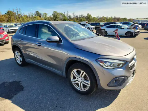 2022 Mercedes-Benz Gla 250 4Matic VIN W1N4N4HB9NJ343786 фото 4