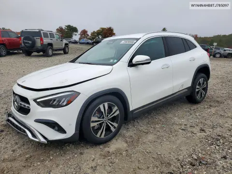 2026 Mercedes-Benz Gla 250 4Matic VIN W1N4N4HB8TJ785097 фото 1