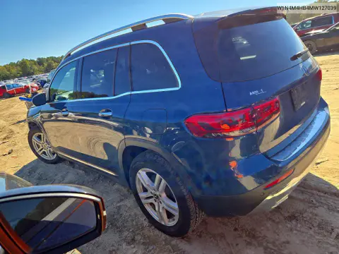 2021 Mercedes-Benz Glb 250 4Matic VIN W1N4M4HB4MW127039 фото 2
