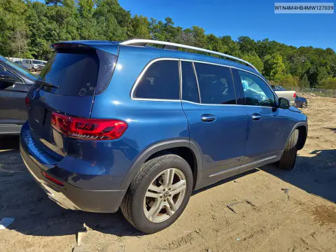 2021 Mercedes-Benz Glb 250 4Matic VIN W1N4M4HB4MW127039 фото 3