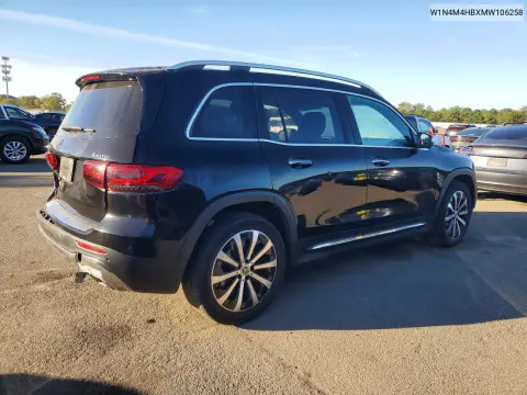 2021 Mercedes-Benz Glb 250 4Matic VIN W1N4M4HBXMW106258 фото 3
