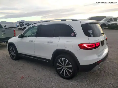 2021 Mercedes-Benz Glb 250 VIN W1N4M4GBXMW110974 фото 2