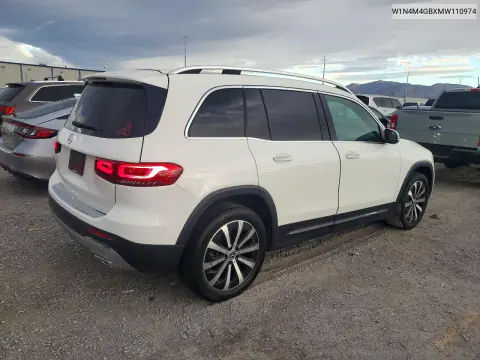 2021 Mercedes-Benz Glb 250 VIN W1N4M4GBXMW110974 фото 3