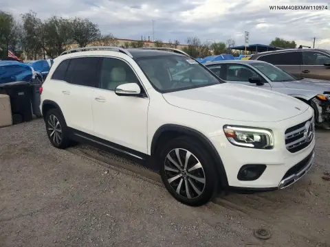 2021 Mercedes-Benz Glb 250 VIN W1N4M4GBXMW110974 фото 4