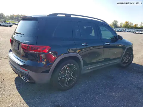 2021 Mercedes-Benz Glb 250 4Matic VIN W1N4M4HB3MW148321 фото 3