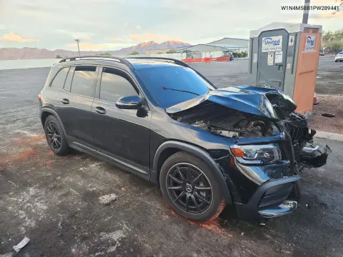 2023 Mercedes-Benz Glb Amg 35 4Matic VIN W1N4M5BB1PW289441 фото 4