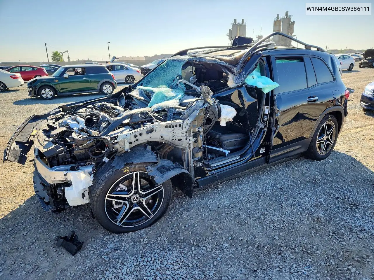 2025 Mercedes-Benz Glb 250 VIN W1N4M4GB0SW386111 фото 1