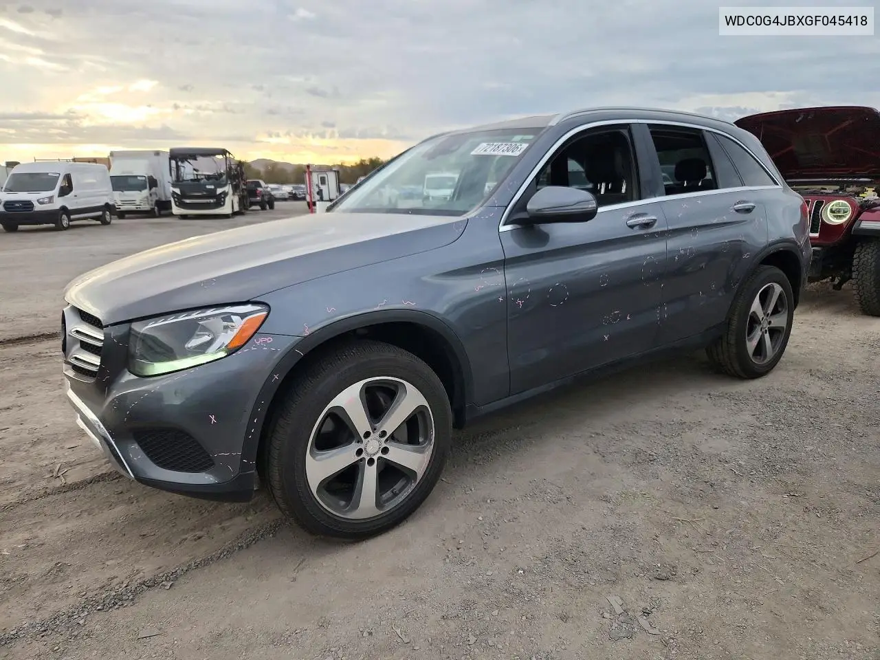 2016 Mercedes-Benz Glc 300 VIN WDC0G4JBXGF045418 фото 1