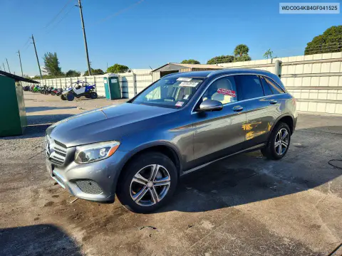 WDC0G4KB4GF041525 — 2016 Mercedes GLC, Задняя часть, фото до ремонта