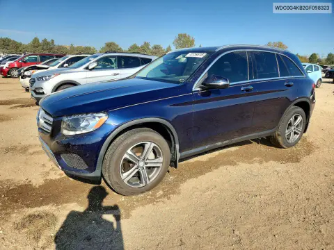 WDC0G4KB2GF098323 — 2016 Mercedes GLC, Сторона, фото до ремонта