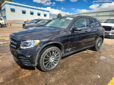 WDC0G4KB4HF144509 — 2017 Mercedes GLC, Сторона, фото до ремонта