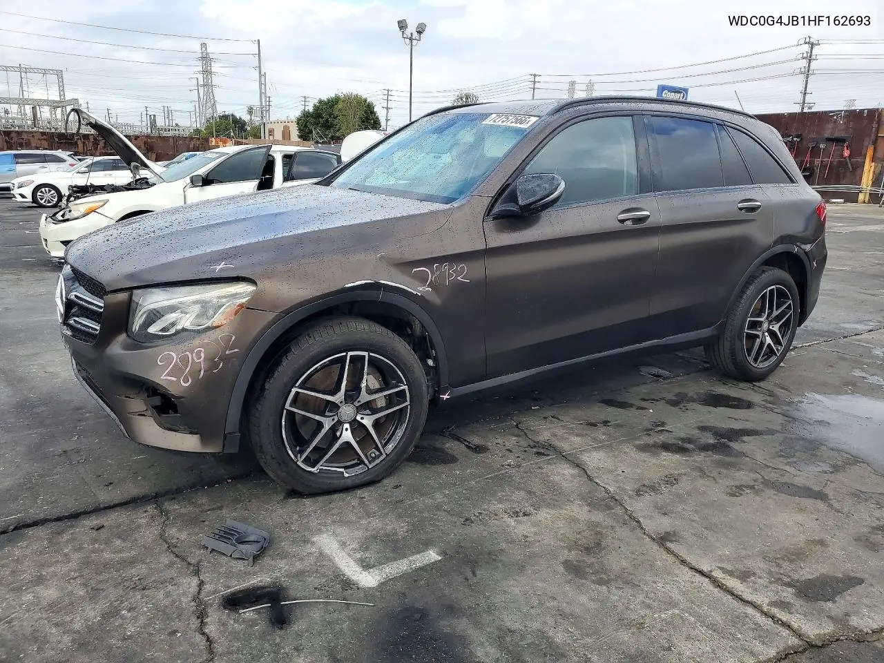 2017 Mercedes-Benz Glc 300 VIN WDC0G4JB1HF162693 фото 1