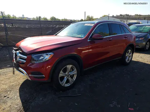 2018 Mercedes-Benz Glc 300 4Matic VIN WDC0G4KB3JV060001 фото 1