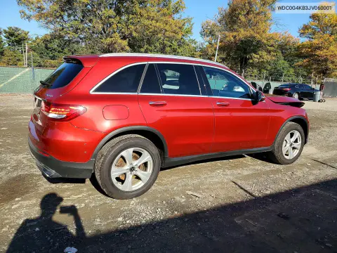 2018 Mercedes-Benz Glc 300 4Matic VIN WDC0G4KB3JV060001 фото 3