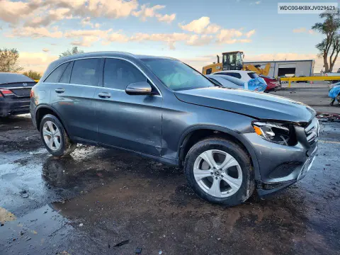 2018 Mercedes-Benz Glc 300 4Matic VIN WDC0G4KBXJV029621 фото 4