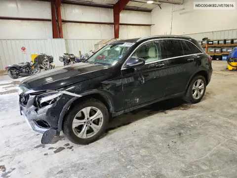 WDC0G4KB2JV070616 — 2018 Mercedes GLC, Передняя часть, фото до ремонта