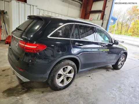 2018 Mercedes-Benz Glc 300 4Matic VIN WDC0G4KB2JV070616 фото 3