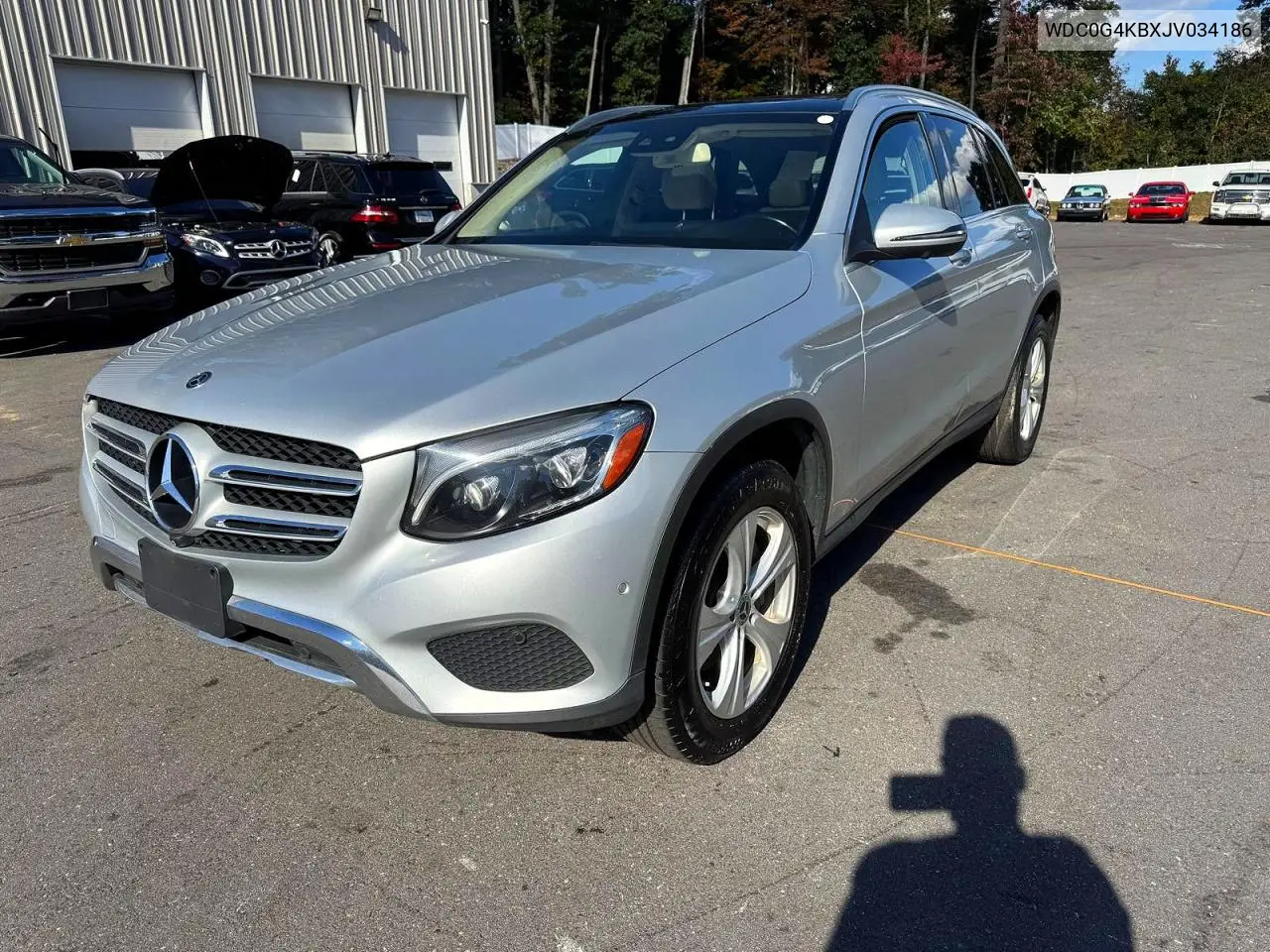 2018 Mercedes-Benz Glc 300 4Matic VIN WDC0G4KBXJV034186 фото 1