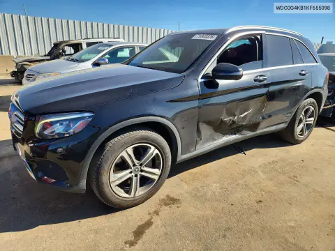 WDC0G4KB1KF655098 — 2019 Mercedes GLC, Сторона, фото до ремонта