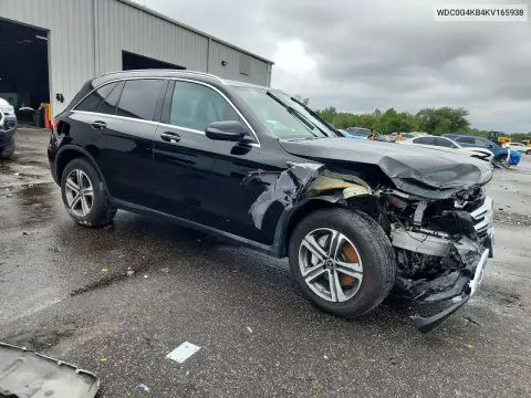 2019 Mercedes-Benz Glc 300 4Matic VIN WDC0G4KB4KV165938 фото 4