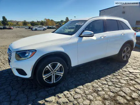 WDC0G4JB1KV163243 — 2019 Mercedes GLC, Мелкие вмятины и царапины, фото до ремонта