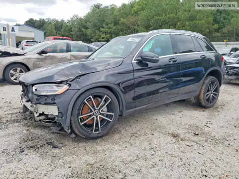 WDC0G8EB2LF711876 — 2020 Mercedes GLC, Передняя часть, фото до ремонта