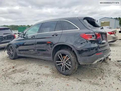 WDC0G8EB2LF711876 — 2020 Mercedes GLC, фото 2 с аукциона Copart 15.10.2026, Передняя часть