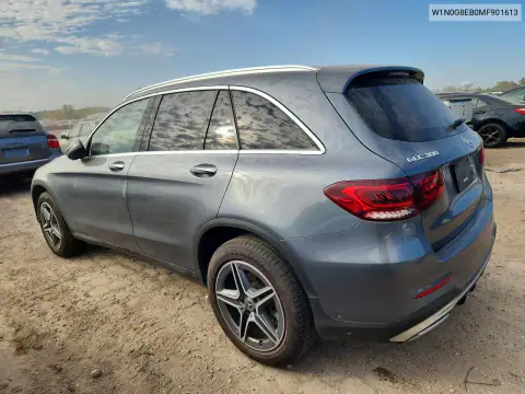 2021 Mercedes-Benz Glc 300 4Matic VIN W1N0G8EB0MF901613 фото 2