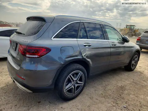 2021 Mercedes-Benz Glc 300 4Matic VIN W1N0G8EB0MF901613 фото 3