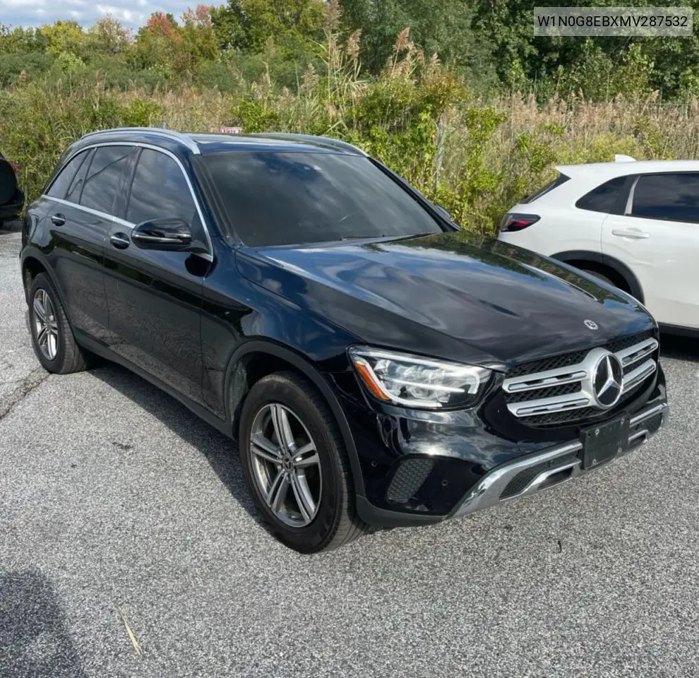 2021 Mercedes-Benz Glc 300 4Matic VIN W1N0G8EBXMV287532 фото 1