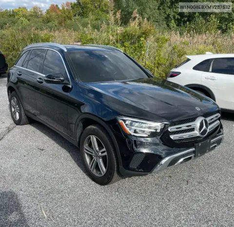 W1N0G8EBXMV287532 — 2021 Mercedes GLC, Мелкие вмятины и царапины, фото до ремонта