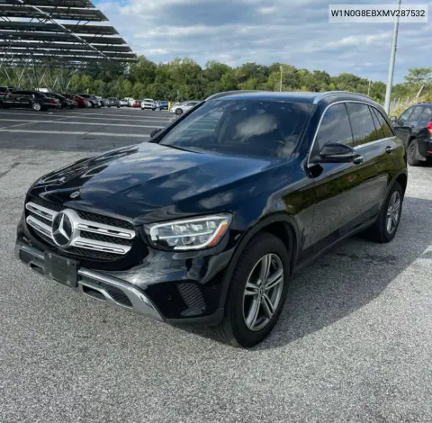 2021 Mercedes-Benz Glc 300 4Matic VIN W1N0G8EBXMV287532 фото 2