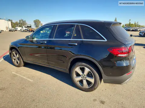 2022 Mercedes-Benz Glc 300 VIN W1N0G8DB8NV400560 фото 2
