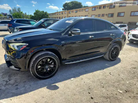 4JGFD6BB9MA545920 — 2021 Mercedes GLE Coupe, Мелкие вмятины и царапины, фото до ремонта