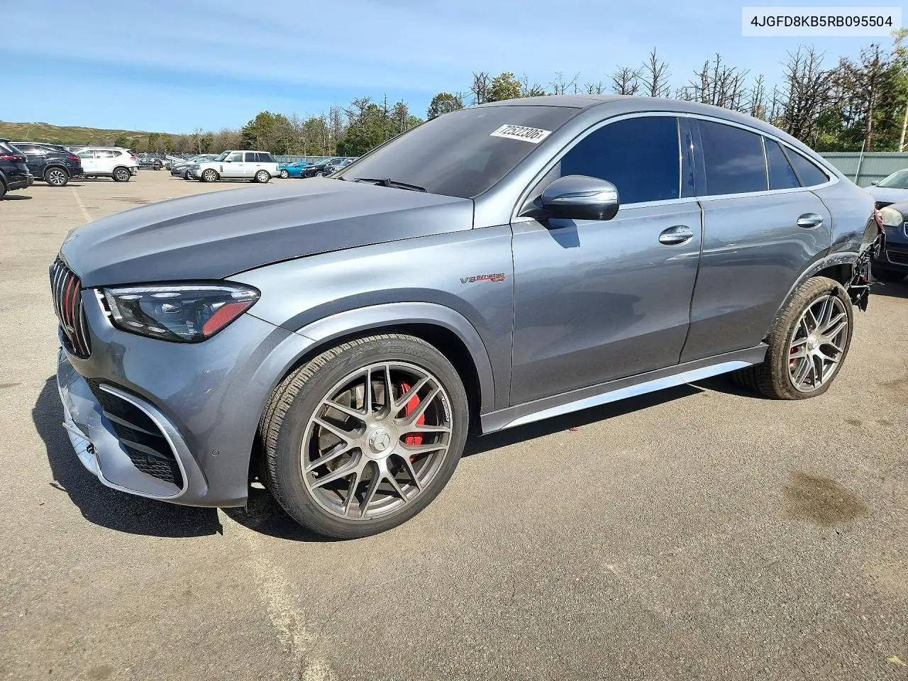 2024 Mercedes-Benz Gle Coupe 63 S 4Matic Amg VIN 4JGFD8KB5RB095504 фото 1