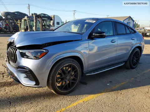4JGFD6BB6TB579340 — 2026 Mercedes GLE Coupe, Передняя часть, фото до ремонта