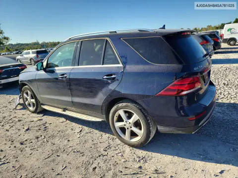 2016 Mercedes-Benz Gle 350 4Matic VIN 4JGDA5HB4GA781025 фото 2