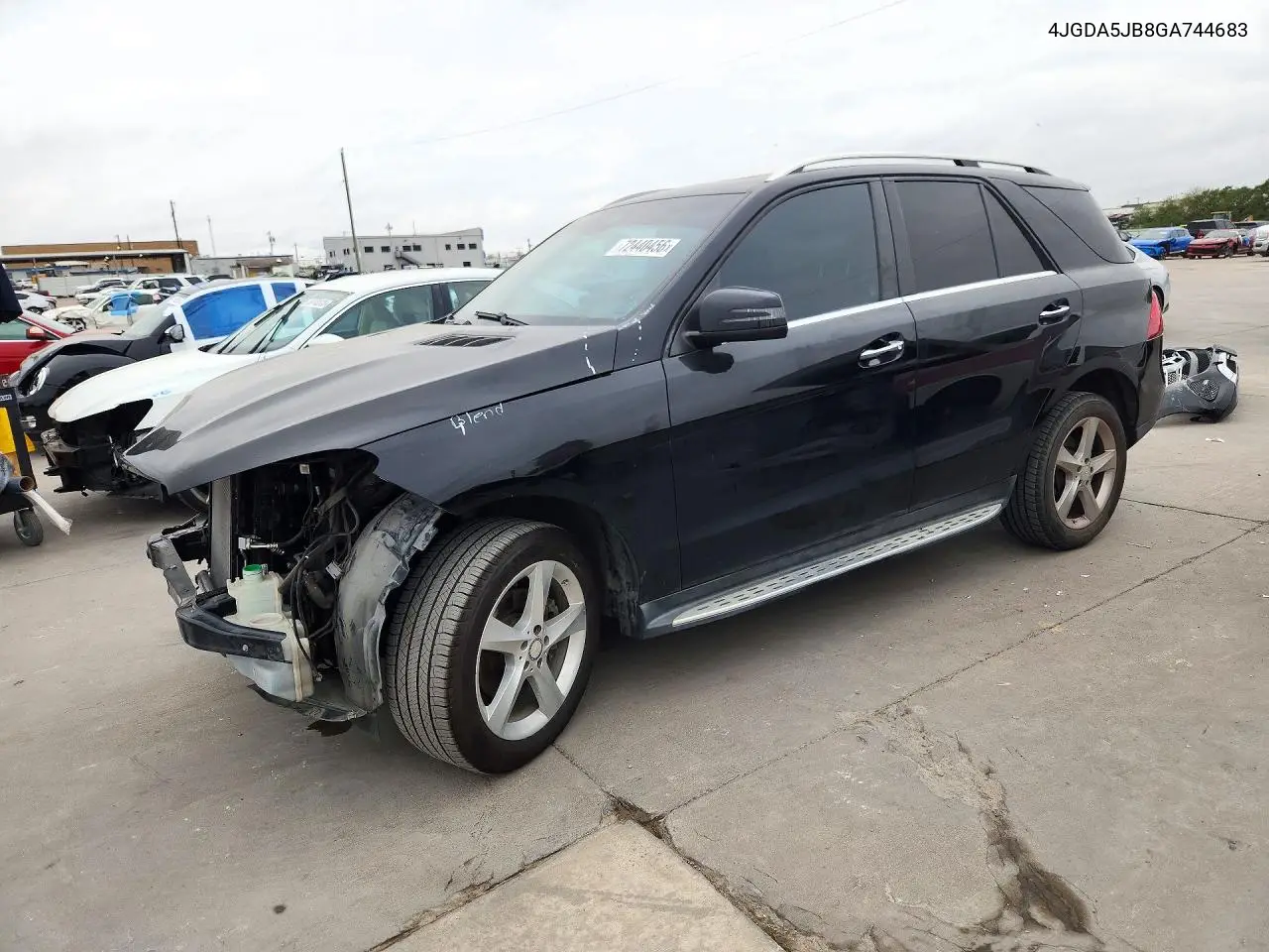 2016 Mercedes-Benz Gle 350 VIN 4JGDA5JB8GA744683 фото 1