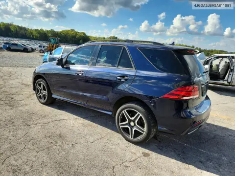 2016 Mercedes-Benz Gle 350 VIN 4JGDA5JB9GA811081 фото 2