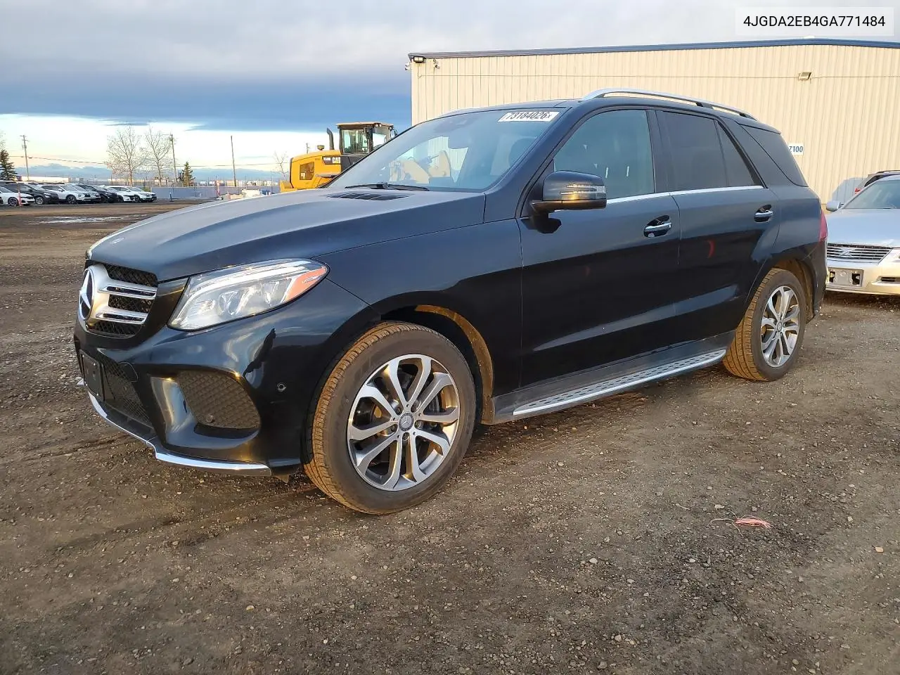 4JGDA2EB4GA771484 Mercedes GLE 2016 — повреждение Передняя часть, фото до ремонта