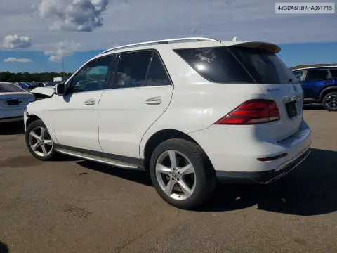 2017 Mercedes-Benz Gle 350 4Matic VIN 4JGDA5HB7HA961715 фото 2