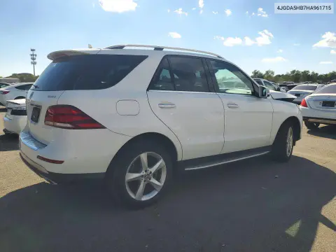 2017 Mercedes-Benz Gle 350 4Matic VIN 4JGDA5HB7HA961715 фото 3