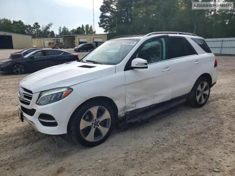 4JGDA5HB3HA985512 — 2017 Mercedes GLE, Сторона, фото до ремонта