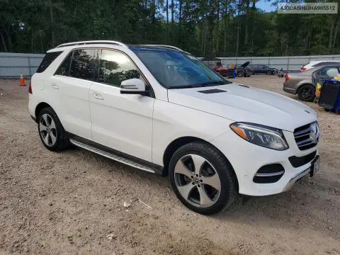 2017 Mercedes-Benz Gle 350 4Matic VIN 4JGDA5HB3HA985512 фото 4