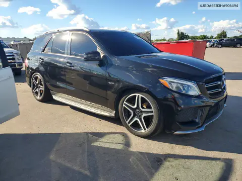 2017 Mercedes-Benz Gle 43 Amg VIN 4JGDA6EB3HA906494 фото 4