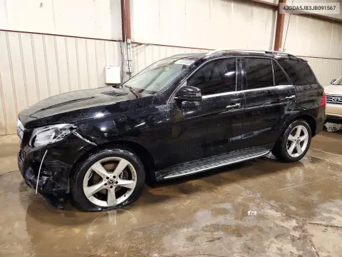 4JGDA5JB3JB091567 — 2018 Mercedes GLE, Передняя часть, фото до ремонта
