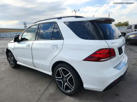 2018 Mercedes-Benz Gle 43 Amg VIN 4JGDA6EB1JB046871 фото 2