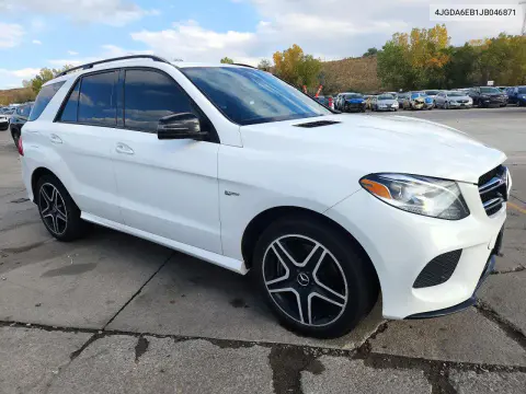 2018 Mercedes-Benz Gle 43 Amg VIN 4JGDA6EB1JB046871 фото 4