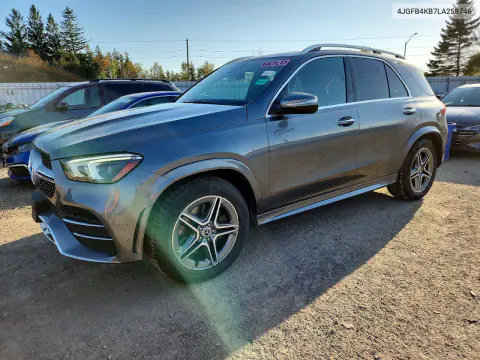 4JGFB4KB7LA258746 — 2020 Mercedes GLE, Вандализм, фото до ремонта
